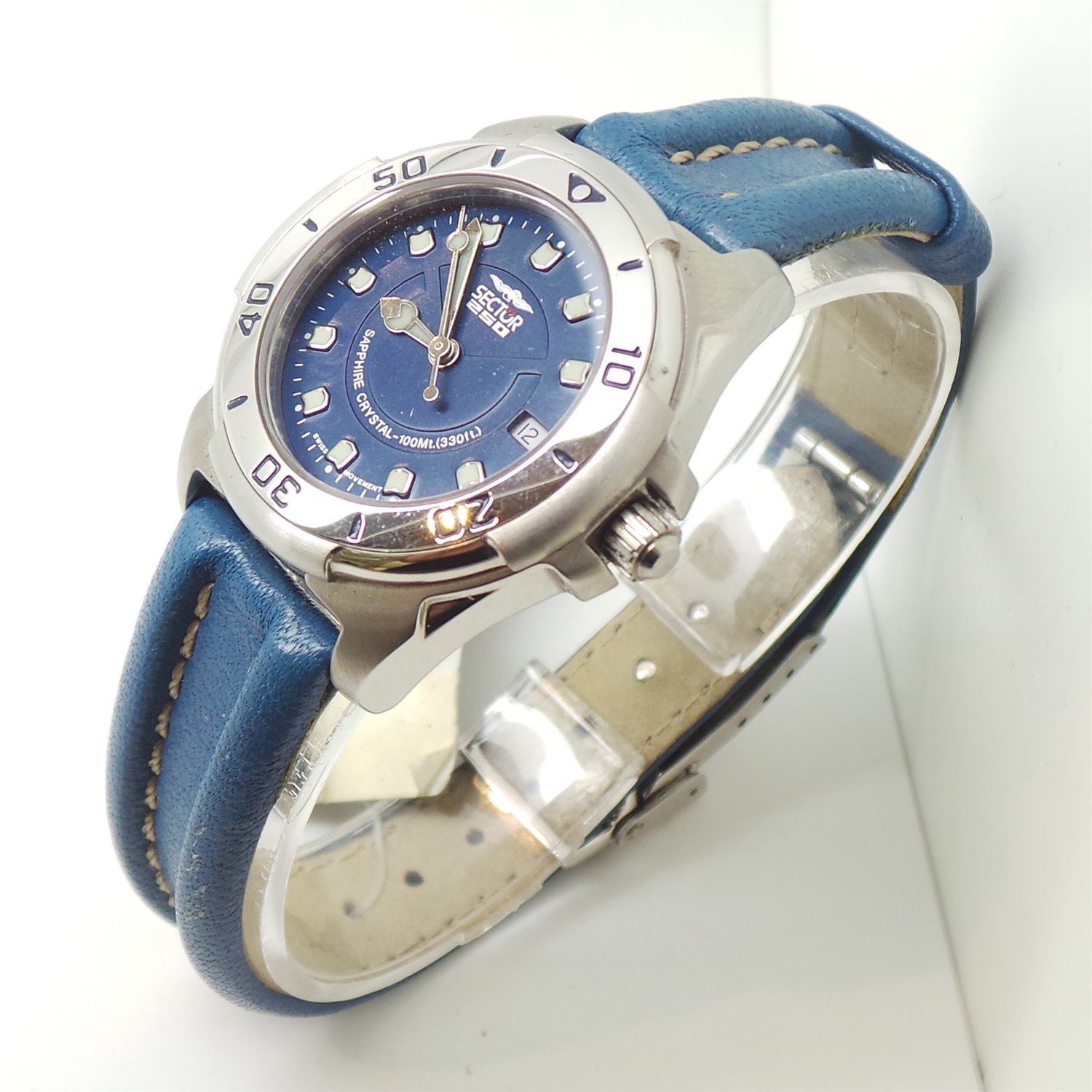 Mens Watches Sector 250 Sapphire Crystal Oiritaly Watch Quartz Man