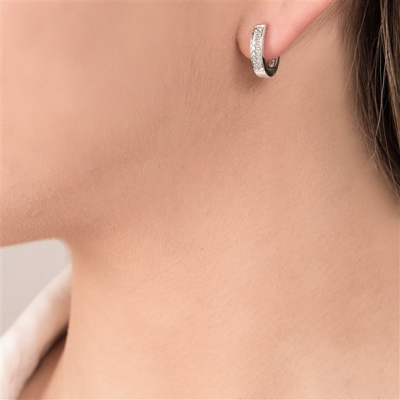 ORECCHINI ACHALA (40MM) IN ORO | Orecchini a Cerchio Lisci Grandi in Oro – San Saru
