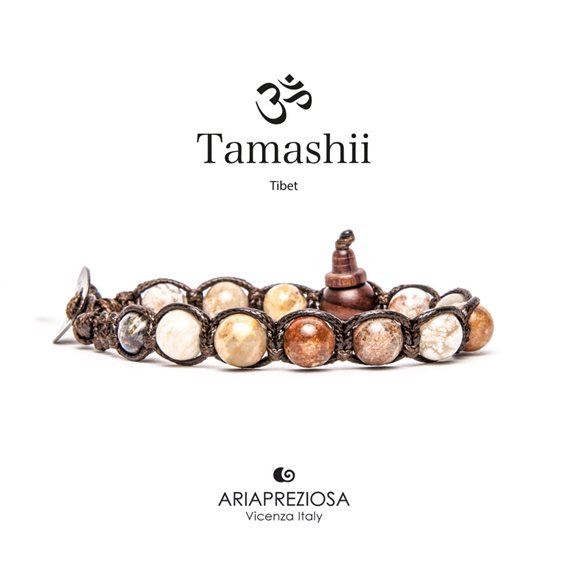 Bracciale Tamashii Red Mosaic Quartz BHS900-239 - Oroshop
