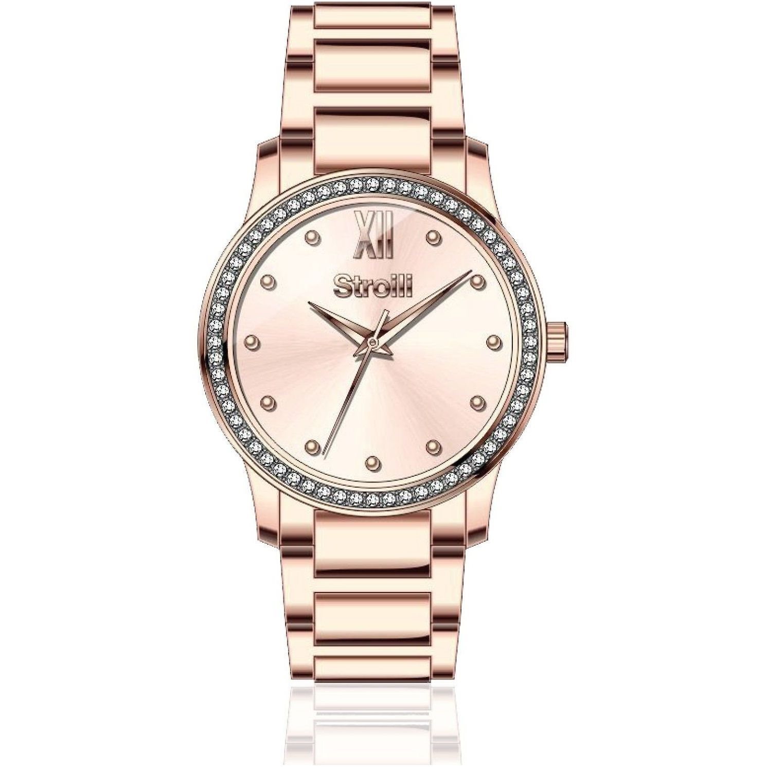 Oiritaly Orologio Al quarzo Donna Stroili Oro SR-X2667L