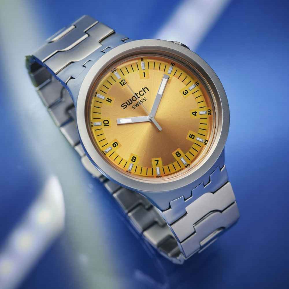 新品】スウォッチ BIG BOLD IRONY BOLDEN YELLOW Amazon | [スウォッチ  