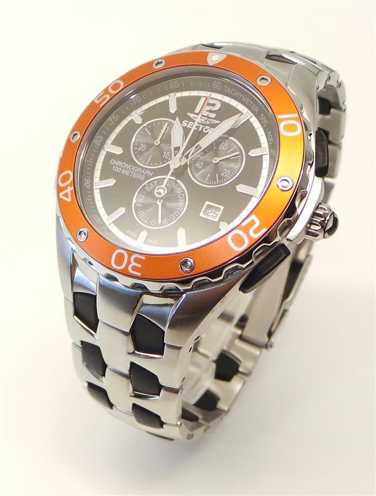 Oiritaly Watch Quartz Man Sector No Limits Contemporary