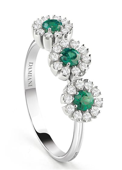 Anello Donna Damiani 20087087 Margherita Oro bianco