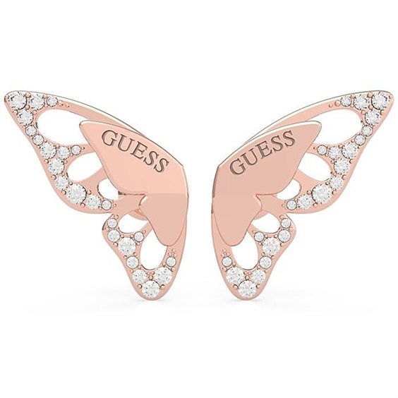 Pendientes Guess acero Mariposa