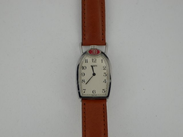 Oiritaly Orologio Al quarzo Unisex Bugatti Calandre Orologi