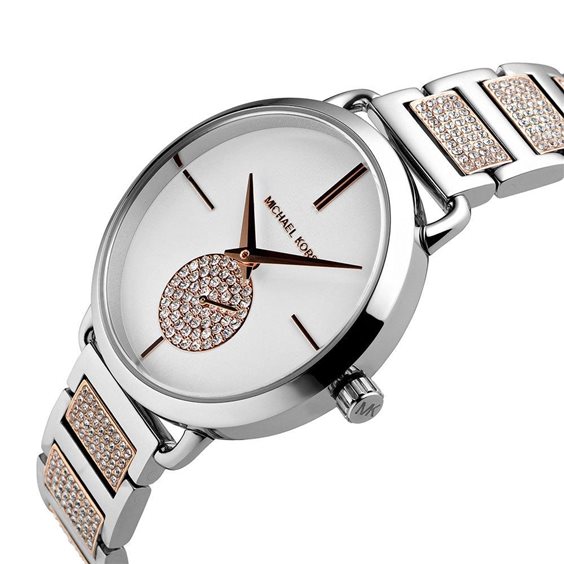 MK4352 Michael Kors Ladies Portia Watch Michael Kors Ladies Portia Two-Tone Watch - MK4352 | eBay main image 2