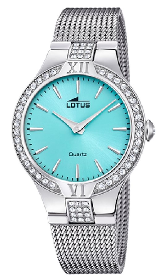 Lotus Retro Orologio Uomo Pelle Marrone - Quadrante Argento/Rame/Oro, Quarzo, 18424/2 - 5
