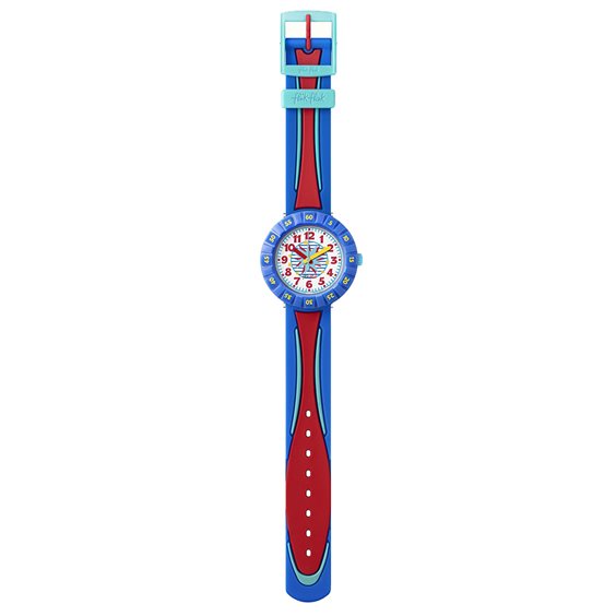 Joy Toy Orologio Impara L'Ora Per Bambini - Quadrante Minions, Cinturino Colorato - Foto 3