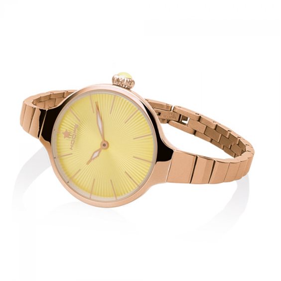 Montre Femme HOOPS Neuve Avec étiquettes - Cadran Violet - Bracelet Silicone - Quartz