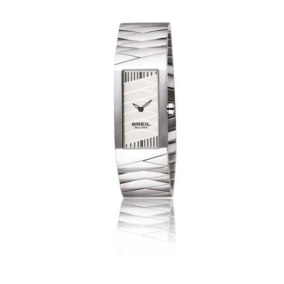 Montre Femme BREIL MILANO BW0348 - Acier Rosé Bronze, Bracelet Maillé, étanche 50m, Neuf Avec étuis
