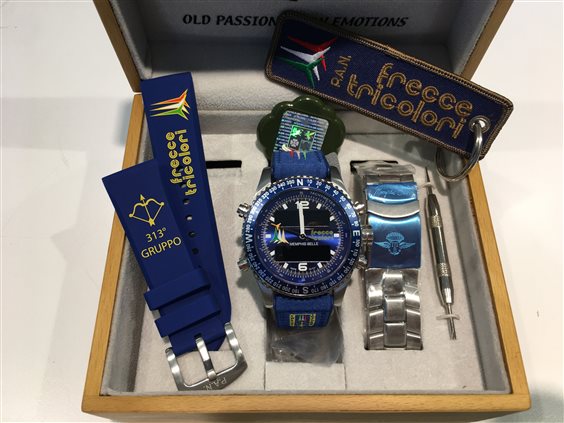 Oiritaly Orologio Al quarzo Uomo Memphis Belle Frecce