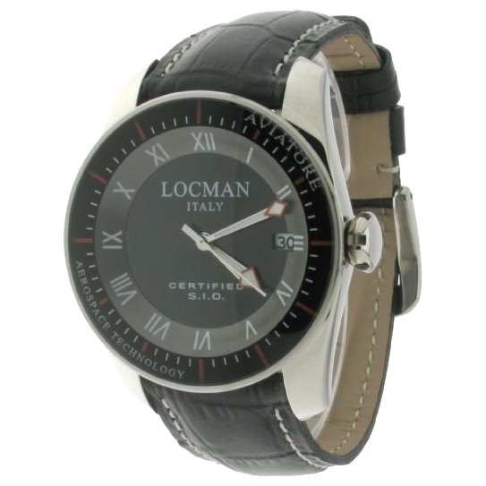 Oiritaly Orologio Al quarzo Uomo Locman Aviatore Orologi