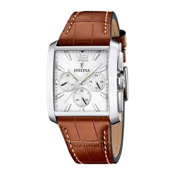 Festina Orologio Bambino Analogico Pelle Nera - Movimento al Quarzo - Orologio Bambino - Vetro Minerale Alta Resistenza - Impermeabile 5 ATM - Classico F16906/B