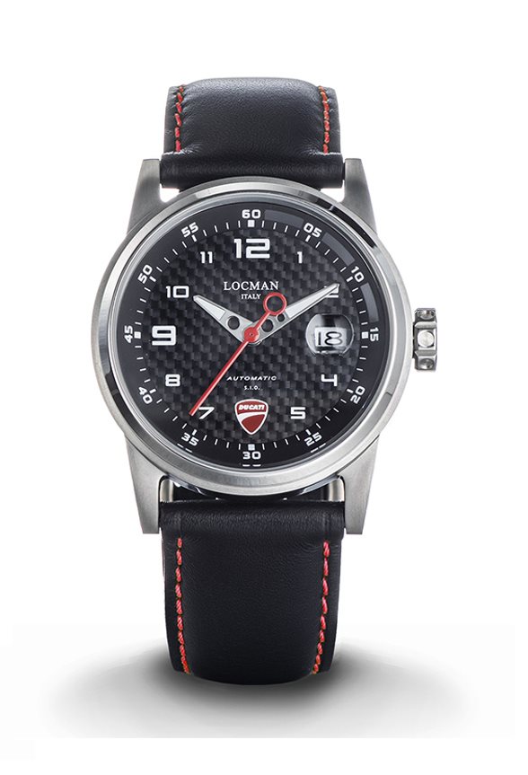 Orologio Uomo Locman Ducati Limited Edition Cronografo Titanio Acciaio e Gomma