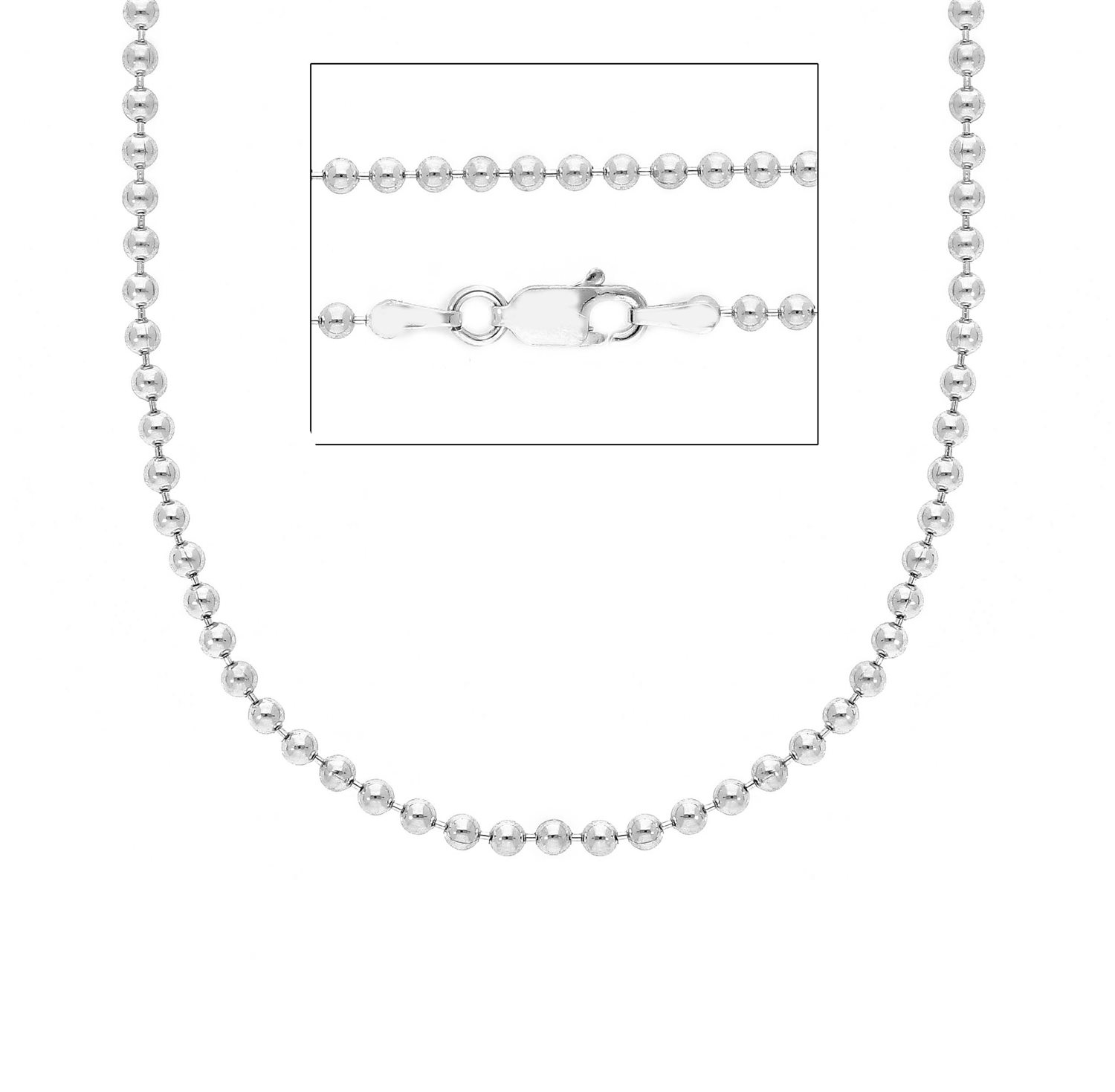 Collana Unisex Gogo 225578-100 Classic Argento