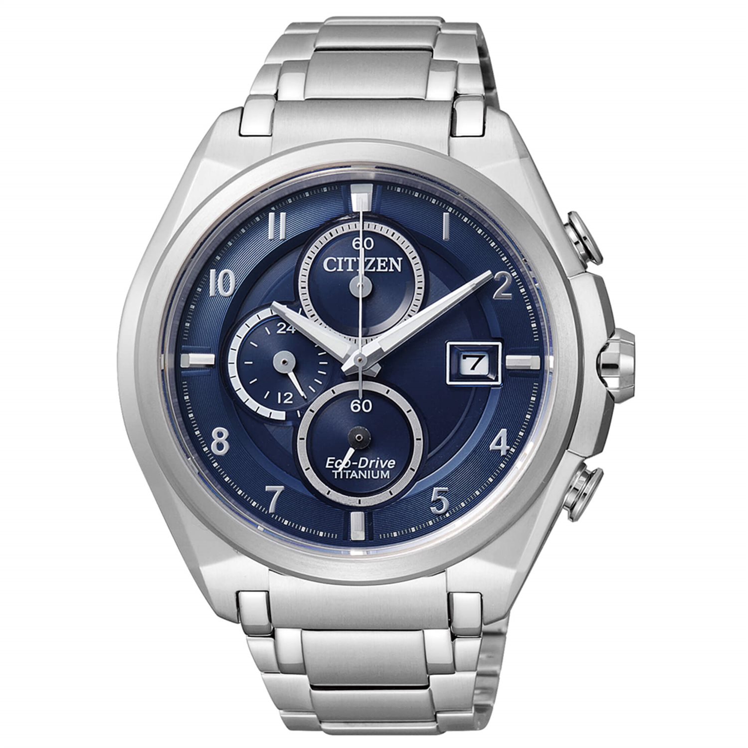 Citizen Orologio Uomo CA4310-54A - Cronografo Solare In Supertitanio, Impermeabile 10 ATM