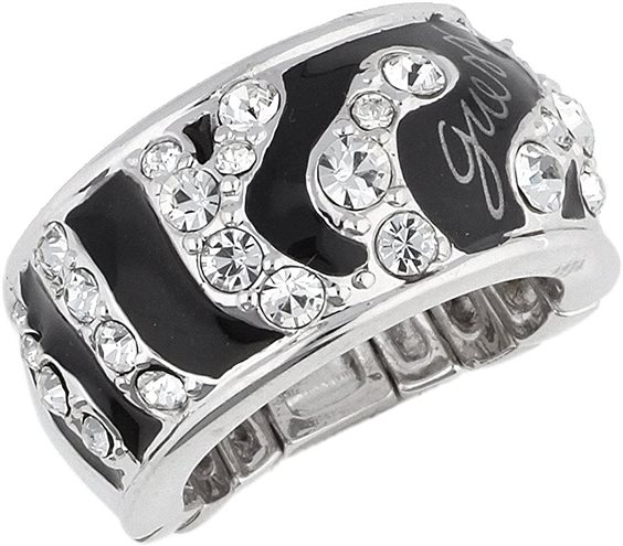 GUESS Anello Uomo UBR29021-54 – Metallo Lucido, Design Minimal, Taglia Unica - 2