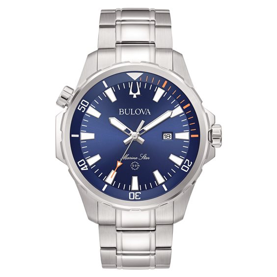 Oiritaly Reloj Quarzo Hombre Bulova 96B397 Marine Star