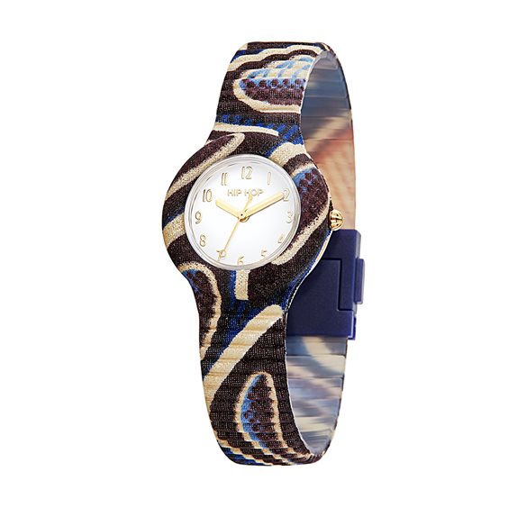 Orologio Al quarzo Donna Hip Hop HWU1147 Wax Block Orologi