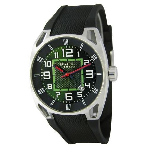 Breil Trick EW0399 - Orologio Unisex Bambino In Plastica E Silicone - Quadrante Bianco Con Datario, Cinturino Blu/Rosso