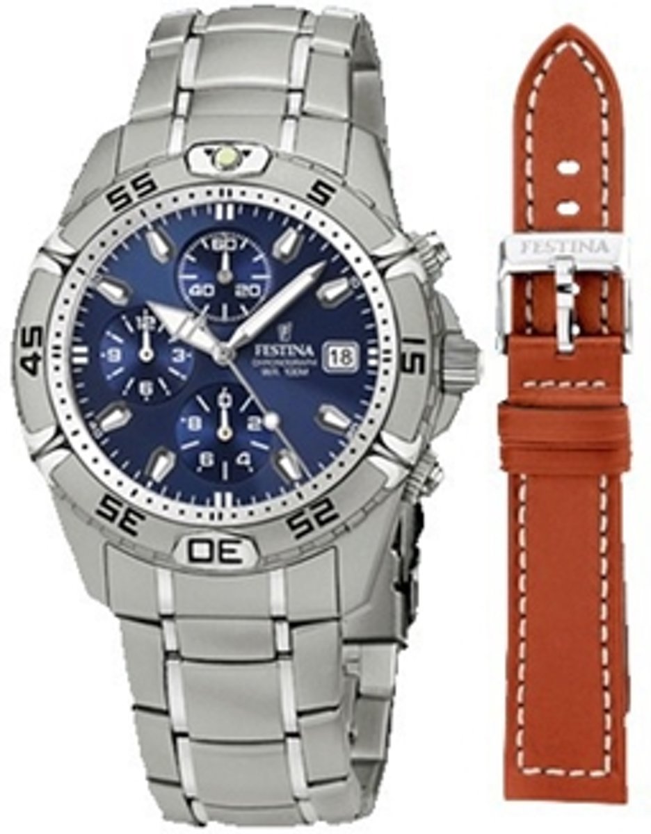 Orologio da uomo Swiss Made Chrono F20094/5