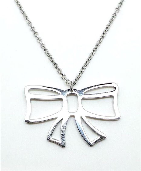 Collana Morellato Insieme In Acciaio E Cristalli, Lunga 45 Cm, Donna, Colore Argento - 2