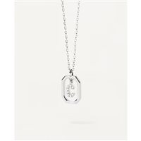 PDPaola - Collana in argento Mini Lettera B CO02-513-U