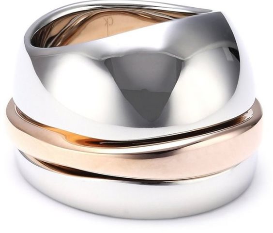 Oiritaly Anneau Femme Calvin Klein KJ95BR020108-14 Island