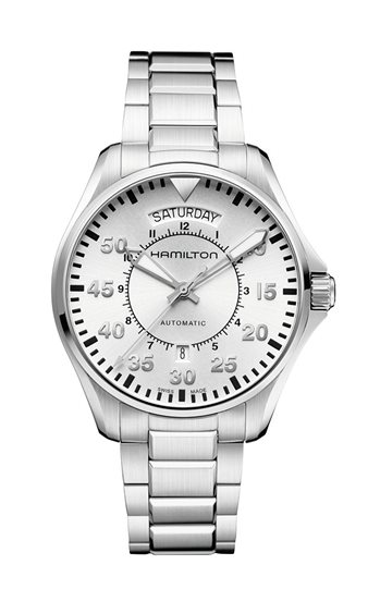 Hamilton Khaki Aviation Pilot H64635140 Day Date Auto - Adriano Gioielli