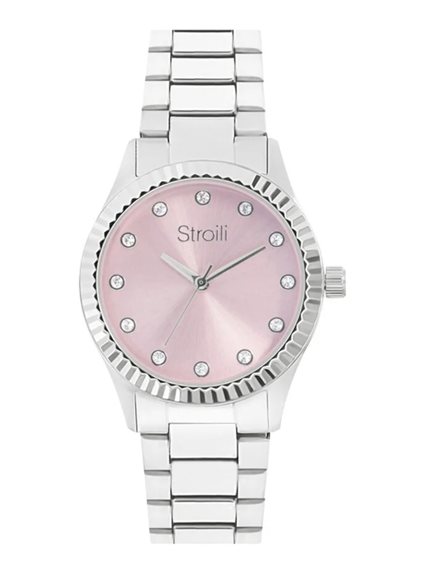 Orologio donna solo tempo Stroili Santorini rosa 1688931 cassa e cinturino silicone