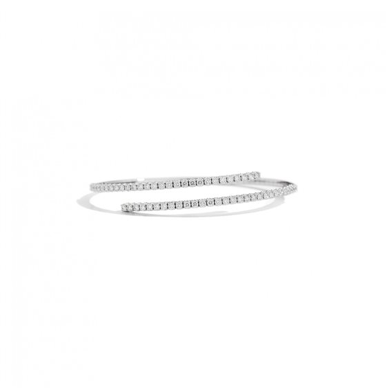 recarlo bracciale rigido con diamanti Oiritaly Bracciale Donna Recarlo B01CO001/170-M