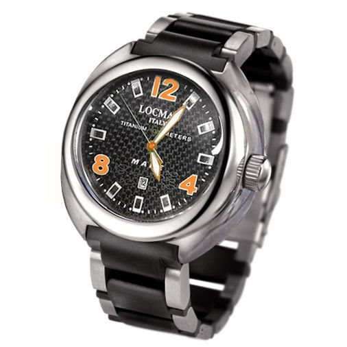 chronograph reloj locman italy titanium