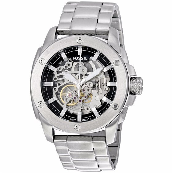 Oiritaly Reloj Mecánico Hombre Fossil ME3081 Machine