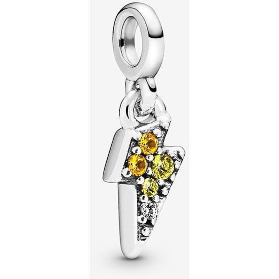 Rosato Charm Stella In Argento 925 Con Placcatura Oro Rosa E 50 Zirconi – Collezione Storie RZ024