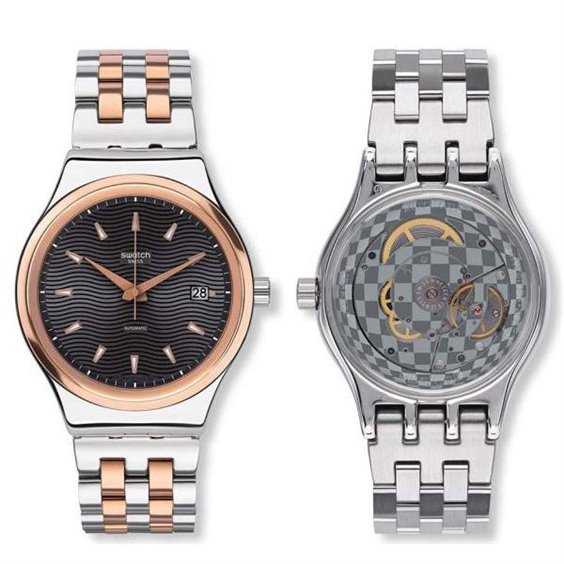 Oiritaly Watch Mechanical Unisex Swatch YIS405G Sistem