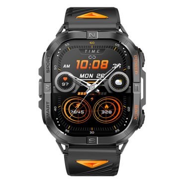 SMAEL 8072: Orologio Sportivo Da Uomo Resistente, Look Grigio-nero, Perfetto Per L'avventura Di Tutti I Giorni.