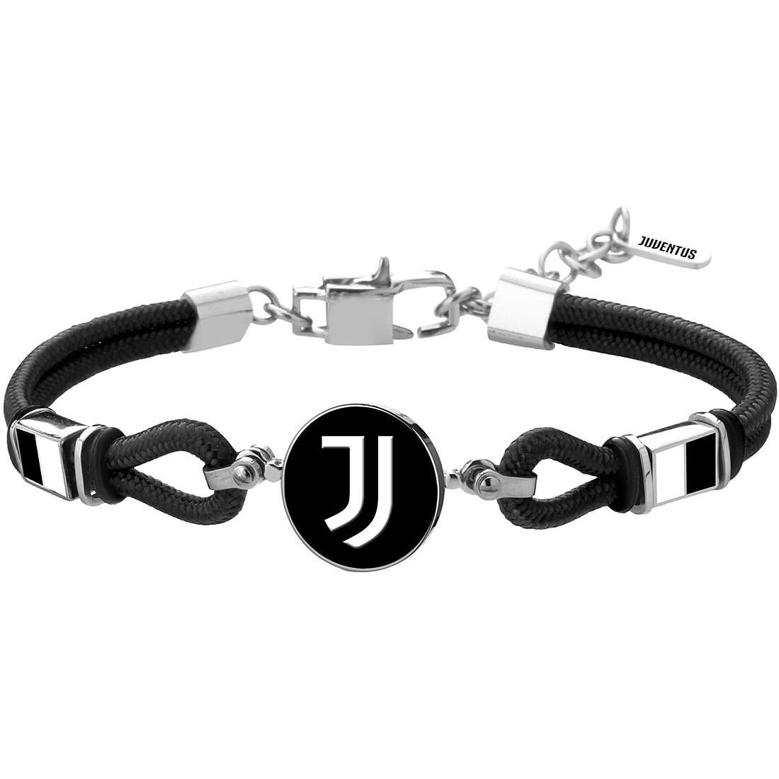 Oiritaly Bracciale Uomo Juventus B-JB003UCN Caucciù